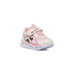 New Sneakers da bambina rosa e bianche con luci e glitter Disney Bambino Sneakers Bambina|Scarpe Con Strappo Bambina