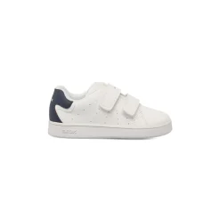 Sale Sneakers da bambino bianche con strappi in velcro e dettagli blu Bambino Sneakers Bambino|Scarpe Con Strappo Bambino