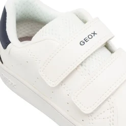 Sale Sneakers da bambino bianche con strappi in velcro e dettagli blu Bambino Sneakers Bambino|Scarpe Con Strappo Bambino