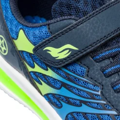 Sale Sneakers da bambino blu e verde con luci Bambino Sneakers Bambino|Scarpe Con Strappo Bambino