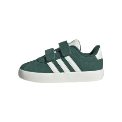 Discount Sneakers da bambino e bambina verde effetto scamosciato VL Court 3.0 Bambino Scarpe Con Strappo Bambino|Scarpe Con Strappo Bambina