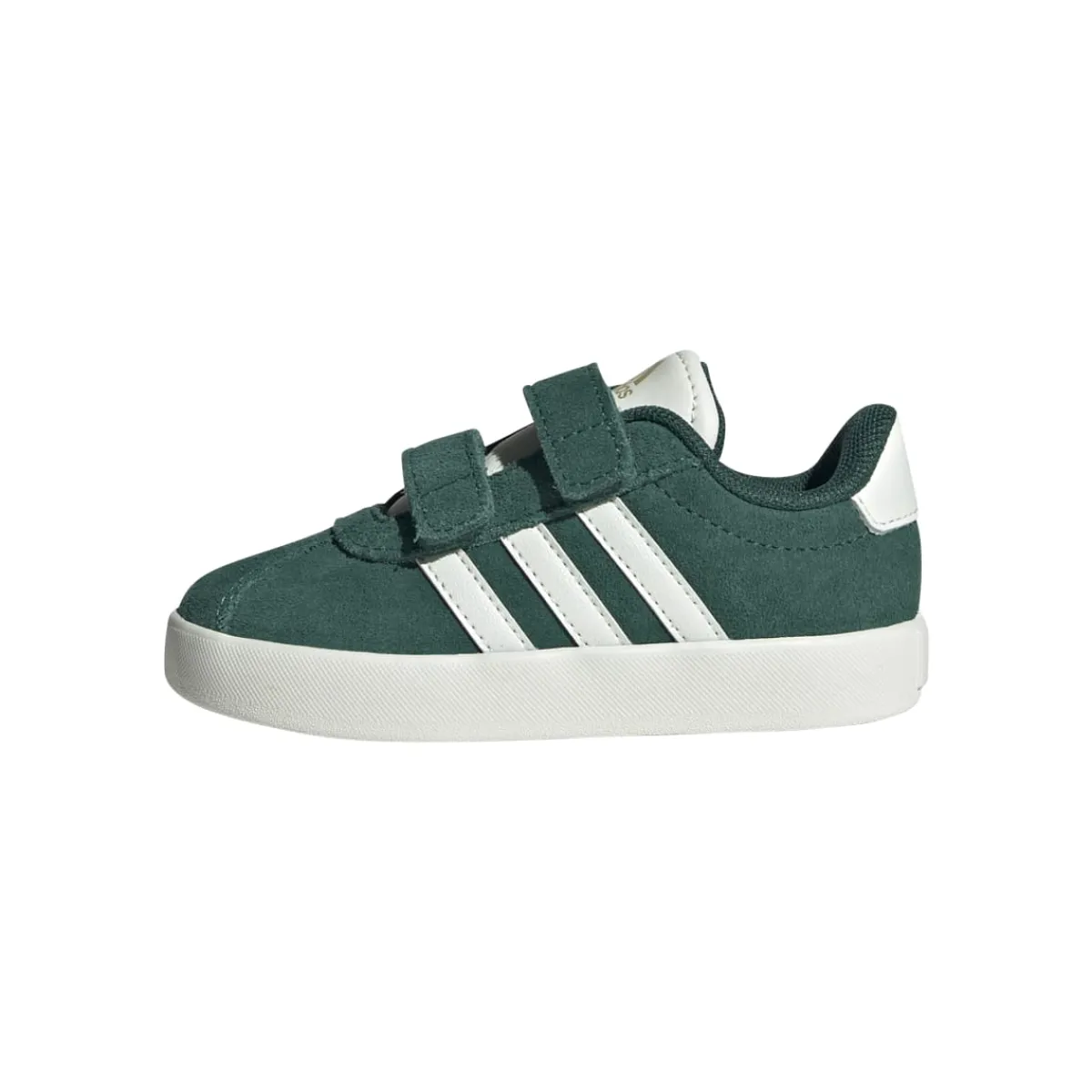 Discount Sneakers da bambino e bambina verde effetto scamosciato VL Court 3.0 Bambino Scarpe Con Strappo Bambino|Scarpe Con Strappo Bambina