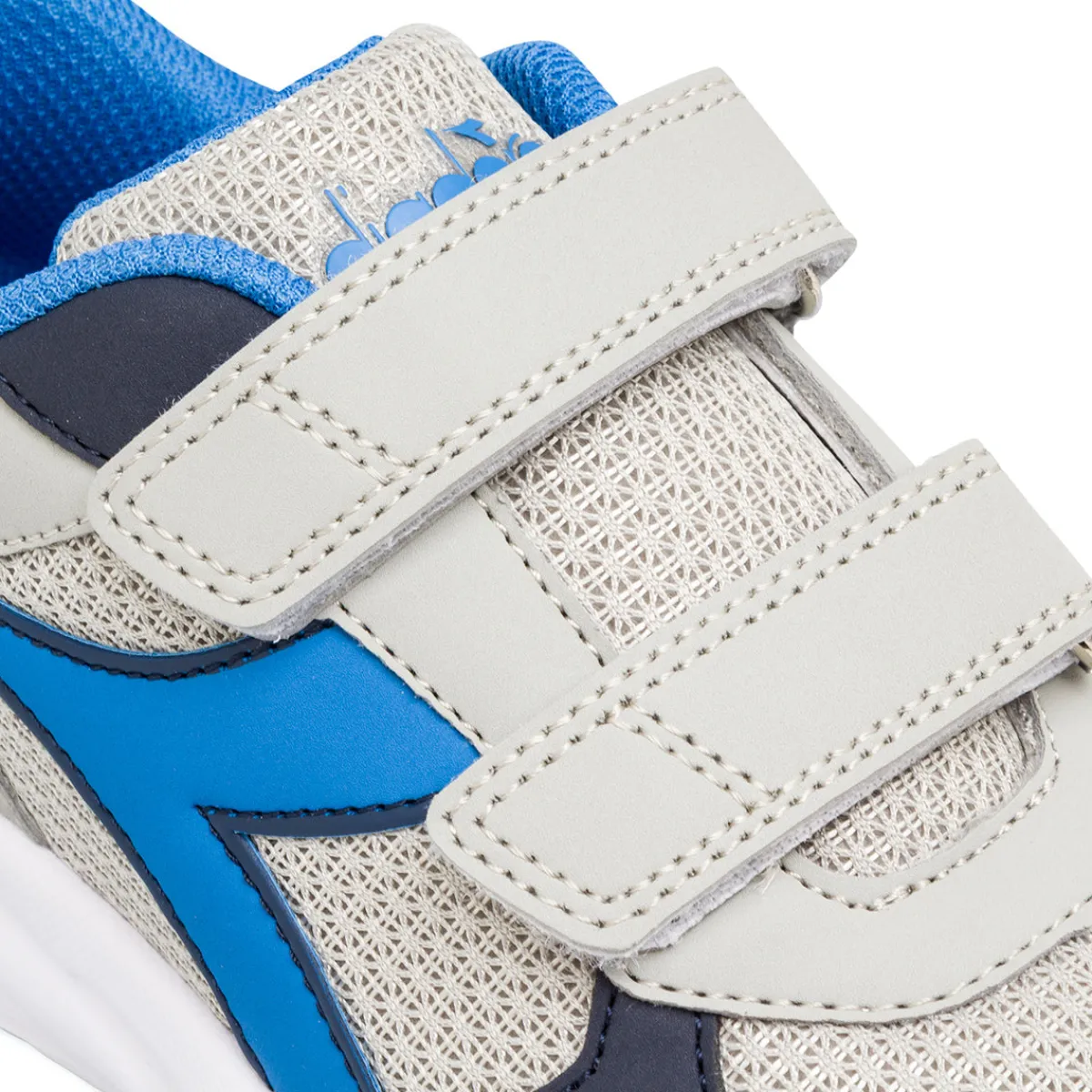 Sale Sneakers da Bambino grigie e blu con strappo e logo Falcon 5 Bambino Scarpe Con Strappo Bambino|Scarpe Sportive