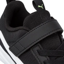 Sneakers da bambino nere con logo Bambino Scarpe Con Strappo Bambino|Scarpe Sportive