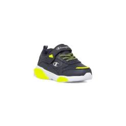 Hot Sneakers da bambino Primi Passi blu navy con dettagli gialli e luci nella suola Wave Bambino Sneakers Sportive Bambino|Scarpe Con Strappo Bambino