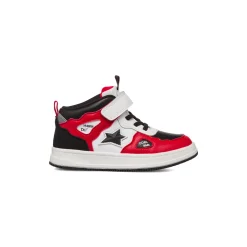 Online Sneakers da bambino rosse e nere con stampe e dettagli Bambino Sneakers Bambino|Scarpe Con Strappo Bambino