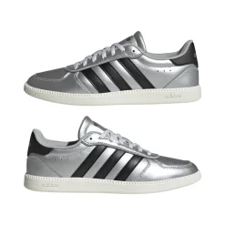 Discount Sneakers da Donna Argento con Dettagli Neri Breaknet Sleek Donna Sneakers|Scarpe Sportive