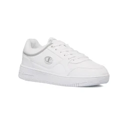 Sneakers da donna bianche con dettagli grigi e logo Low Cut Donna Sneakers Sport|Scarpe Sportive