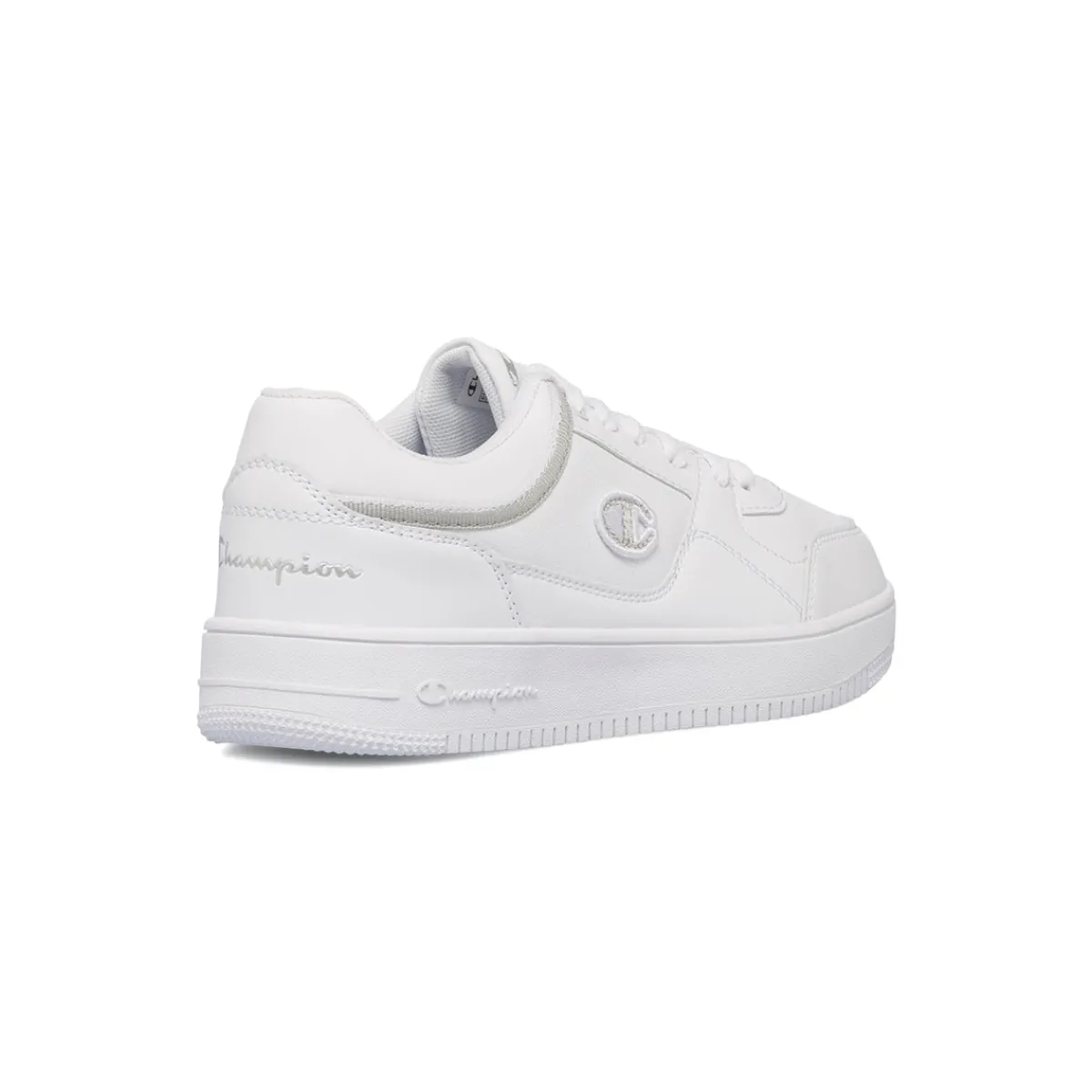 Sneakers da donna bianche con dettagli grigi e logo Low Cut Donna Sneakers Sport|Scarpe Sportive