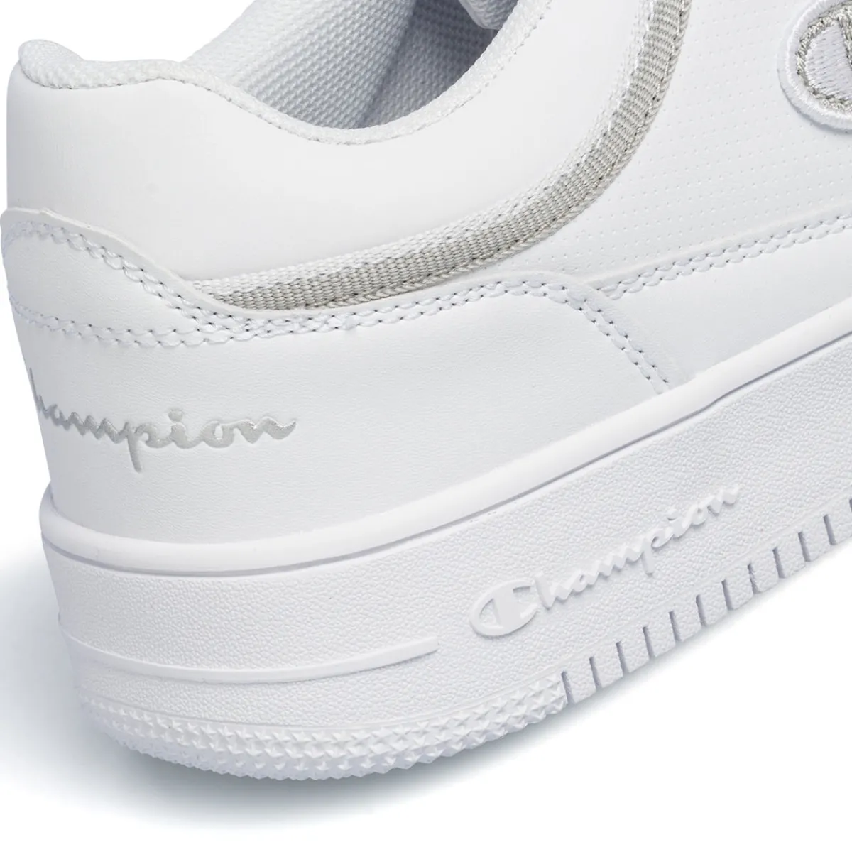 Sneakers da donna bianche con dettagli grigi e logo Low Cut Donna Sneakers Sport|Scarpe Sportive
