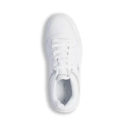 Sneakers da donna bianche con dettagli grigi e logo Low Cut Donna Sneakers Sport|Scarpe Sportive