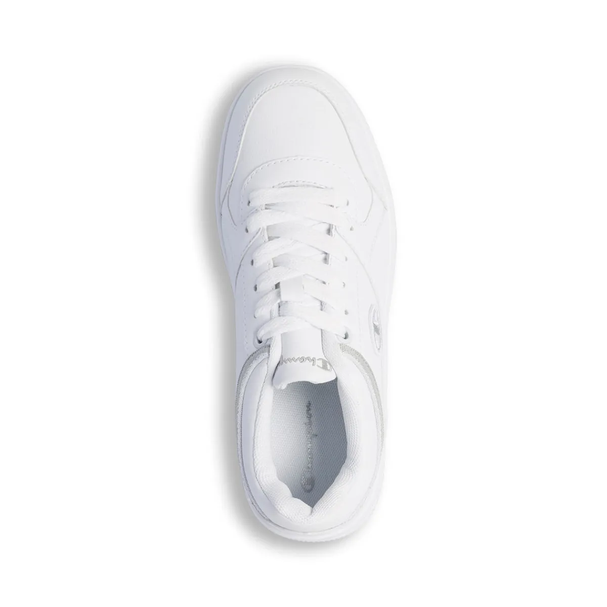 Sneakers da donna bianche con dettagli grigi e logo Low Cut Donna Sneakers Sport|Scarpe Sportive
