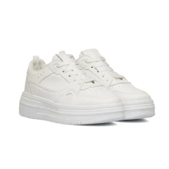 Clearance Sneakers da donna bianche con suola platform Donna Sneakers Donna