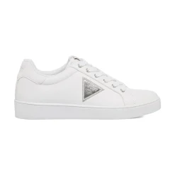 Hot Sneakers da donna bianche con dettagli argento Donna Sneakers Donna