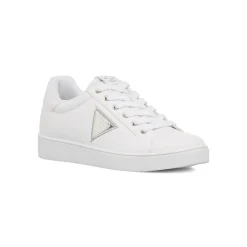 Hot Sneakers da donna bianche con dettagli argento Donna Sneakers Donna