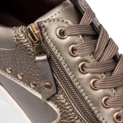 Best Sneakers da donna bronzo con borchie Donna Sneakers Donna