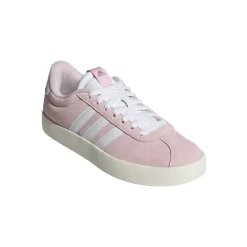 Hot Sneakers da donna in pelle effetto scamosciato rosa e bianche VL Court 3.0 Donna Sneakers|Scarpe Sportive