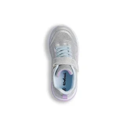 Hot Sneakers da ragazza argento con glitter e luci Bambino Sneakers Bambina|Scarpe Ragazza