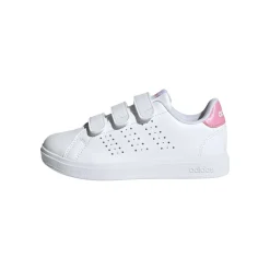 New Sneakers da ragazza bianche e rose con tripla chiusura strappo Advantage 2.0 Bambino Sneakers Sportive Bambina|Scarpe Ragazza