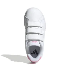 New Sneakers da ragazza bianche e rose con tripla chiusura strappo Advantage 2.0 Bambino Sneakers Sportive Bambina|Scarpe Ragazza