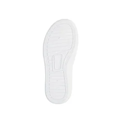 Sneakers da ragazza bianche con dettagli rosa e laminati Bambino Sneakers Sportive Bambina|Scarpe Ragazza