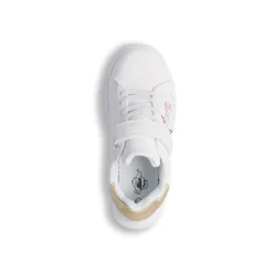 Hot Sneakers da ragazza bianche con stampe e glitter Bambino Sneakers Bambina|Scarpe Ragazza