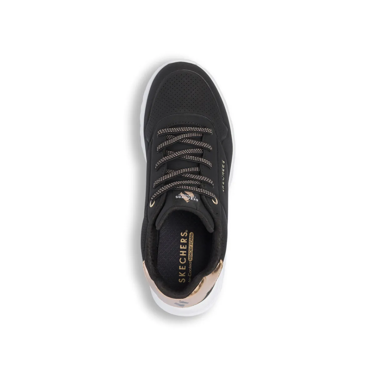 Sneakers da Ragazza nere con suola alta street Bambino Scarpe Sportive Da Bambino|Sneakers Sportive Bambina