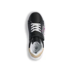 Sale Sneakers da ragazza nere con stampe e glitter Bambino Sneakers Bambina|Scarpe Ragazza