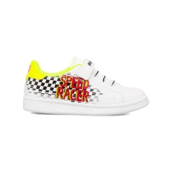 New Sneakers da ragazzo bianche con dettagli e stampa Bambino Scarpe Ragazzo|Scarpe Sportive