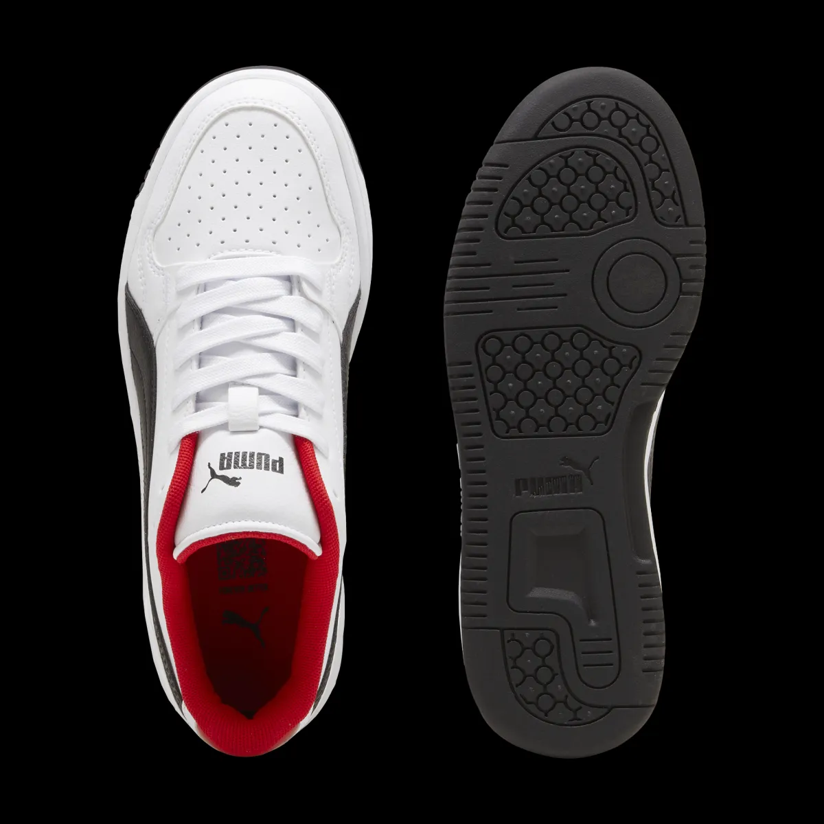 Sale Sneakers da ragazzo bianche con inserti rossi e neri Reb-L Donna/Bambino Sneakers Sportive Bambino|Scarpe Ragazzo