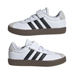 Discount Sneakers da ragazzo bianche e nere con logo VL Court 3.0 Bambino Scarpe Sportive Da Bambino|Scarpe Sportive