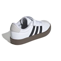 Discount Sneakers da ragazzo bianche e nere con logo VL Court 3.0 Bambino Scarpe Sportive Da Bambino|Scarpe Sportive