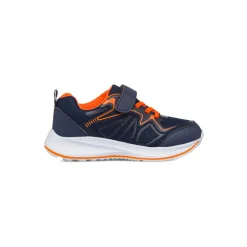 Clearance Sneakers da ragazzo blu con dettagli arancioni Bambino Sneakers Bambino|Scarpe Ragazzo