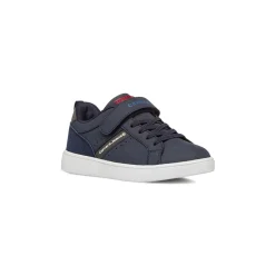 Outlet Sneakers da ragazzo blu navy con logo Bambino Sneakers Bambino|Scarpe Ragazzo