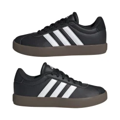 Sneakers da ragazzo nere VL Court 3.0 in pelle Donna/Bambino Sneakers|Scarpe Sportive Da Bambino