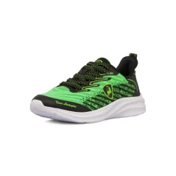 Clearance Sneakers da ragazzo verdi e nere con logo Donna/Bambino Scarpe Ragazzo|Scarpe Sportive