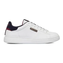 Discount Sneakers da uomo bianche con logo Uomo Sneakers Uomo