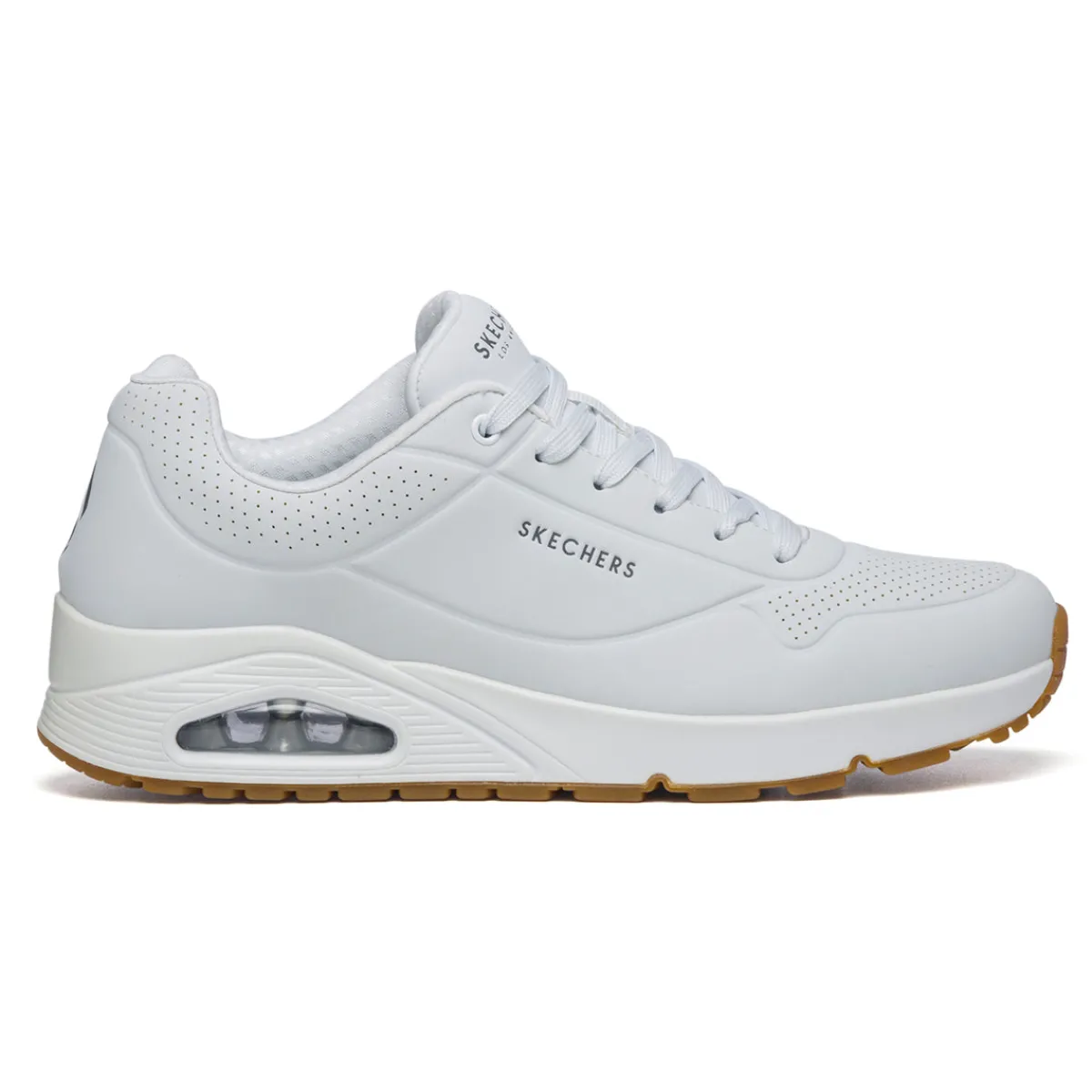 Clearance Sneakers da uomo bianche con suola ad aria Uno Uomo Sneakers|Scarpe Sportive