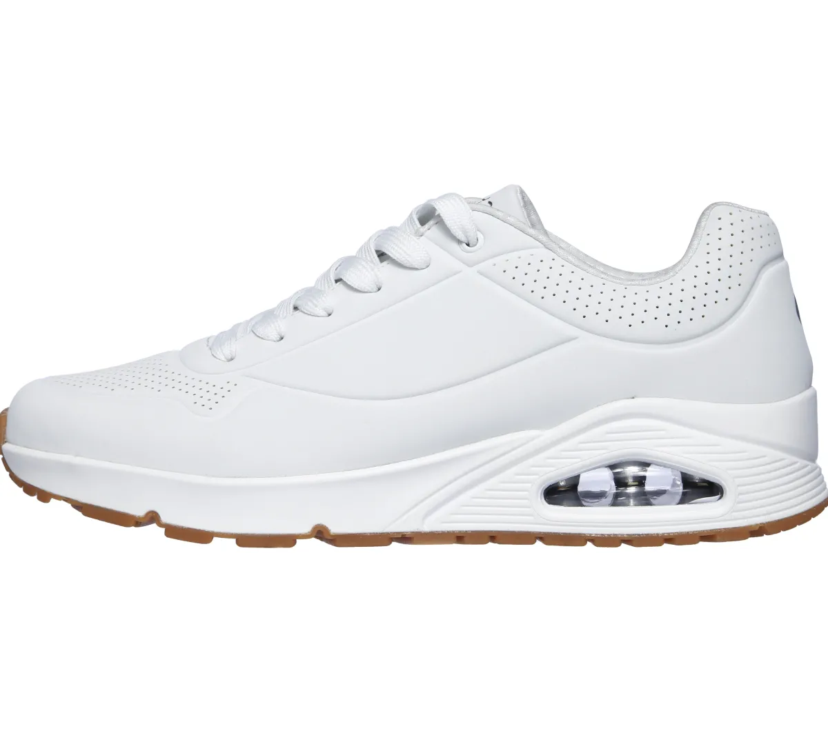 Clearance Sneakers da uomo bianche con suola ad aria Uno Uomo Sneakers|Scarpe Sportive