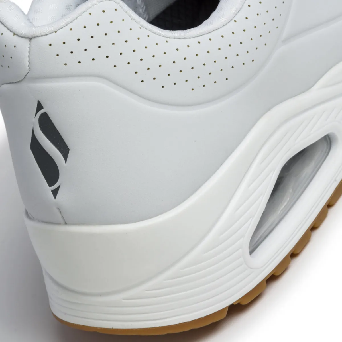 Clearance Sneakers da uomo bianche con suola ad aria Uno Uomo Sneakers|Scarpe Sportive