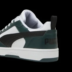 Sale Sneakers da uomo bianche nere e verde scuro con logo Rebound V6 Uomo Sneakers Sport Uomo|Scarpe Sportive