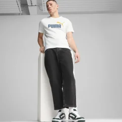 Sale Sneakers da uomo bianche nere e verde scuro con logo Rebound V6 Uomo Sneakers Sport Uomo|Scarpe Sportive