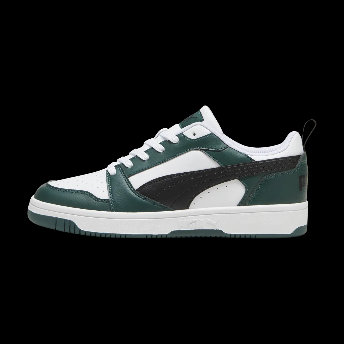 Sale Sneakers da uomo bianche nere e verde scuro con logo Rebound V6 Uomo Sneakers Sport Uomo|Scarpe Sportive