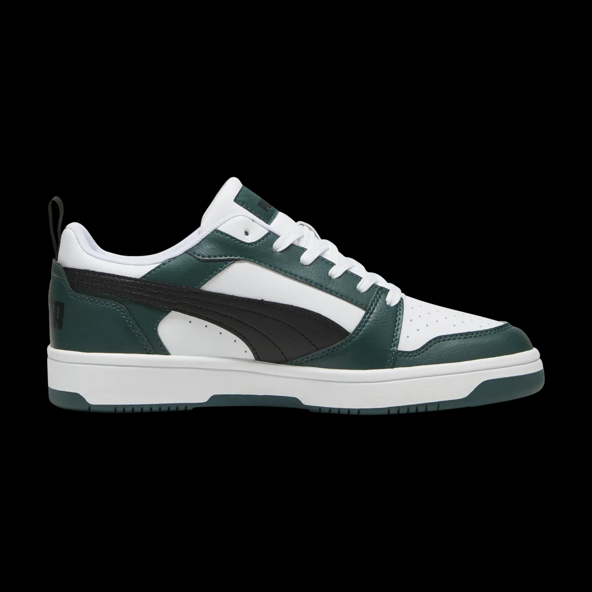 Sale Sneakers da uomo bianche nere e verde scuro con logo Rebound V6 Uomo Sneakers Sport Uomo|Scarpe Sportive