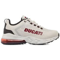 Best Sneakers da Uomo Bianche con Maxi Logo Rosso Uomo Sneakers|Sneakers Sport Uomo