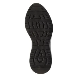 Hot Sneakers da uomo blu con logo e dettagli grigi Uomo Sneakers Retro Running|Scarpe Da Palestra