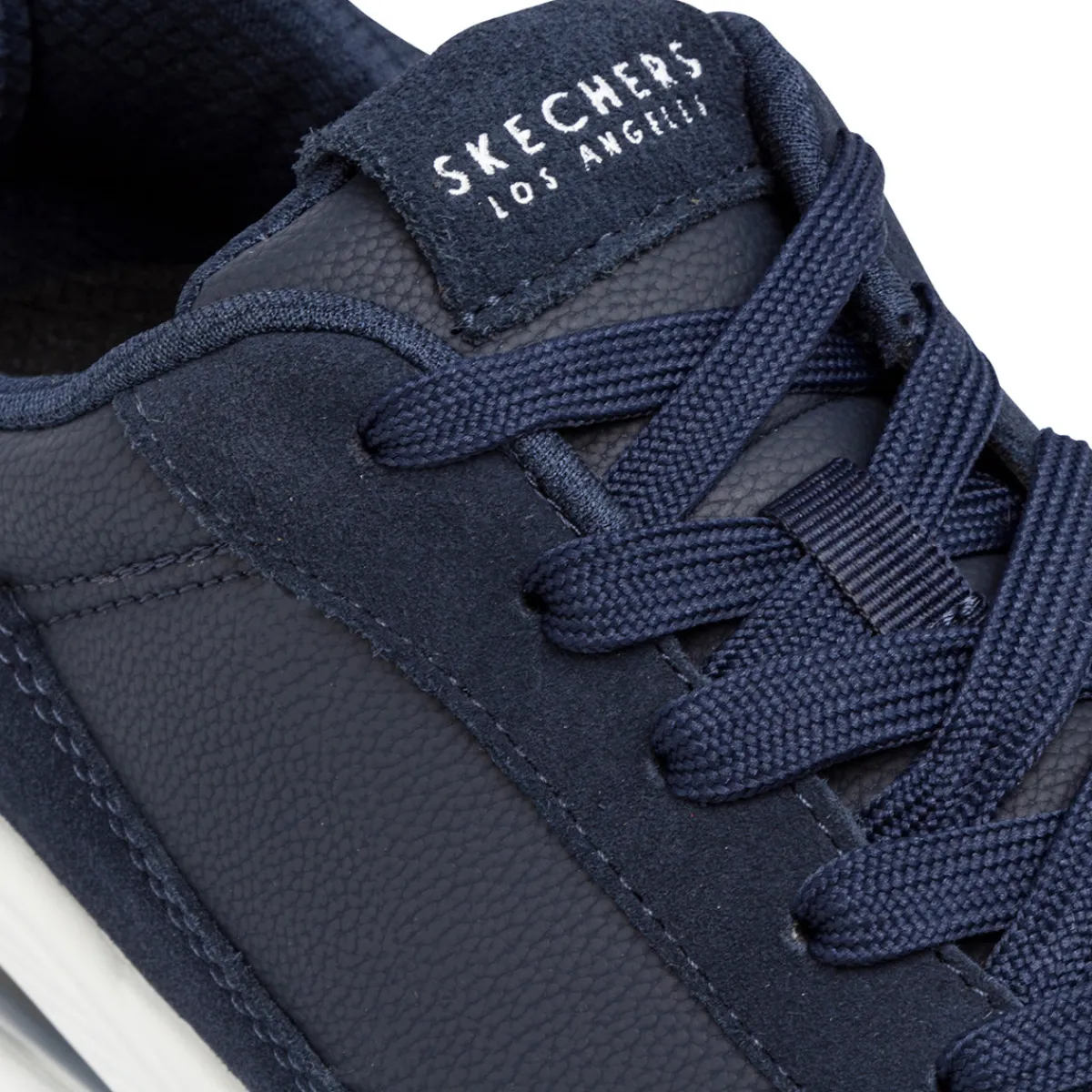 Clearance Sneakers da uomo blu navy in pelle con ammortizzazione ad aria Uno Uomo Sneakers|Sneakers Sport Uomo