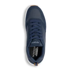 Clearance Sneakers da uomo blu navy in pelle con ammortizzazione ad aria Uno Uomo Sneakers|Sneakers Sport Uomo