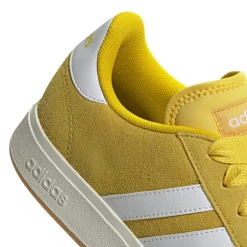 Discount Sneakers da uomo gialle in pelle effetto scamoscato Grand Court Base 00s Uomo Sneakers Uomo|Scarpe Sportive