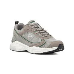 Clearance Sneakers da Uomo Grigie con Inserti in contrasto verdi Uomo Sneakers|Scarpe Sportive